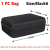 Multi-Size EVA Hard Travel Storage Case — Shockproof Zipper Pouch for Earphones, Makeup & Accessories