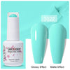 15ml (0.5 fl oz) Gel Nail Polish – HEMA/TPO-Free Semi-Permanent UV/LED No-Wipe Top Coat Nail Art