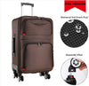 Large Capacity Oxford Rolling Luggage Set – Durable Spinner Suitcases for Women & Girls, Carry-On and Checked 20/22/24/26/28 in (51/56/61/66/71 cm)
