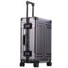Durable 100% Aluminum Spinner Luggage Set 20/24/26/28 in (51/61/66/71 cm) Carry-On & Checked Suitcases, Unisex