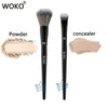 Big Chubby Foundation Brush – Professional Synthetic Hair Makeup Blender for Cream & Liquid Foundation