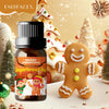 Christmas Essential Oil Set — 6-Pack or Single 10ml (0.34 fl oz) Natural Fragrance Oils for Diffusers Candles DIY Gift Box