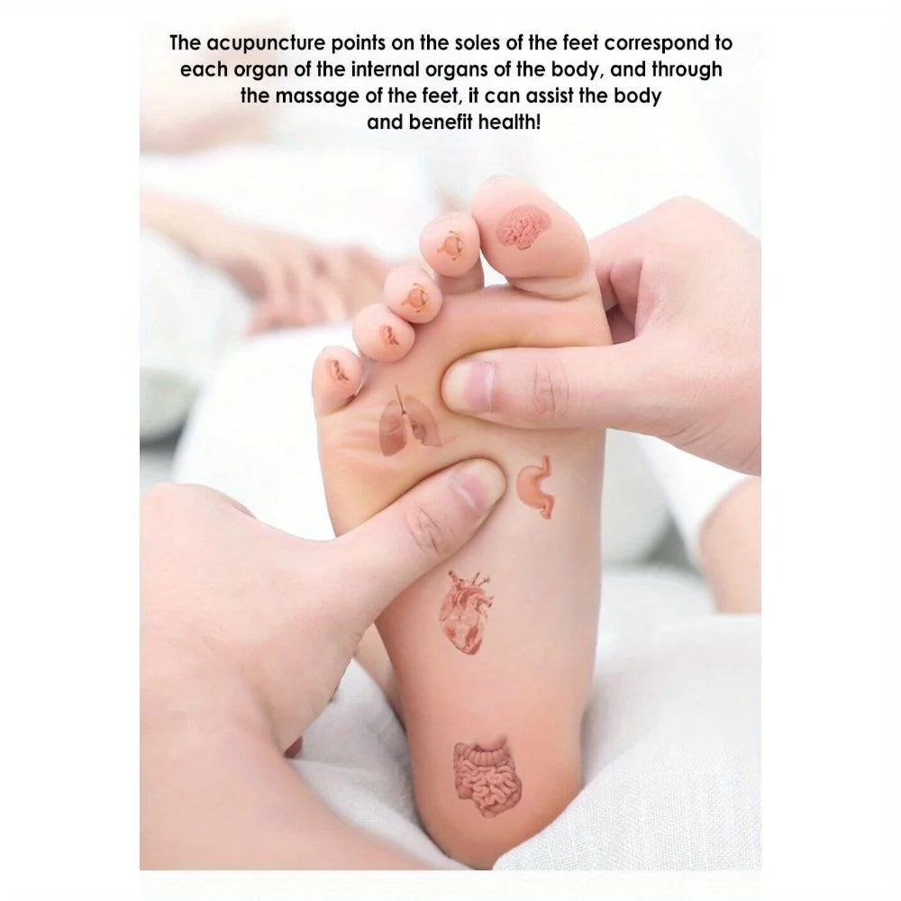 USB Rechargeable EMS Foot Massager Pad — Foldable Portable, 6 Modes & 9-Level Intensity for Foot Therapy