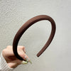 Korean Cotton Headband for Women & Girls - Solid Fashion Hairband, Casual All-Match Hoop