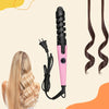 2-in-1 Automatic Curling Iron Set, Rapid Heat Ceramic Wand for Short, Medium & Long Hair, Travel-Friendly Hair Styler