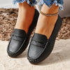 Women’s Shallow Slip-On Loafers – Soft Sole Casual Flats for Walking & Office