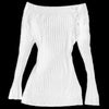 Y2K Harajuku Emo V-Neck Knit Sweater for Women — Slim Chic Solid Pullover, Autumn/Winter Streetwear