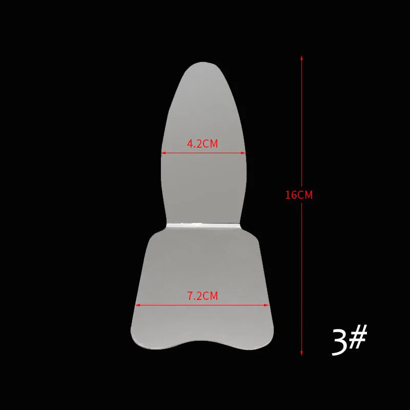 Stainless Steel Intraoral Dental Photography Mirror - Double‑Sided Autoclavable Reflector for Dentists & Orthodontics