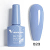 Hema-Free TPO-Free Gel Nail Polish 7.5ml, Glitter Jelly & Nude Shades, Soak-Off UV/LED Full Coverage French