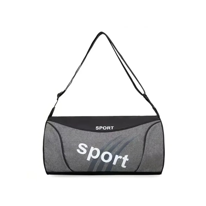 Unisex Gym Duffel Bag - Crossbody Shoulder Travel & Yoga Sports Bag for Women & Men