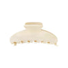 Personalized Letter Hair Clip - Handmade Custom Name Hair Claw Barrette with Rhinestones, 10cm x 4cm (3.94 in x 1.57 in)