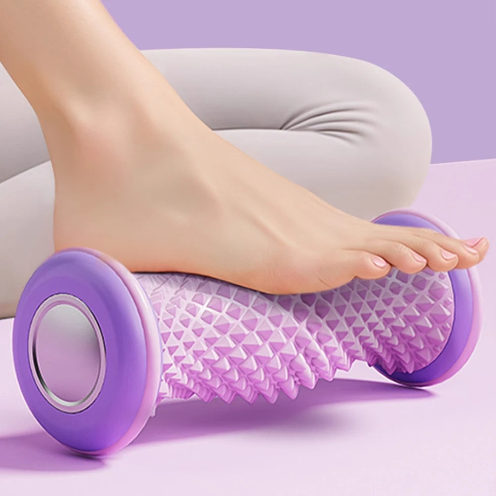 Foot Massage Roller – Plantar Acupressure Shiatsu Foot & Calf Massager for Relaxation
