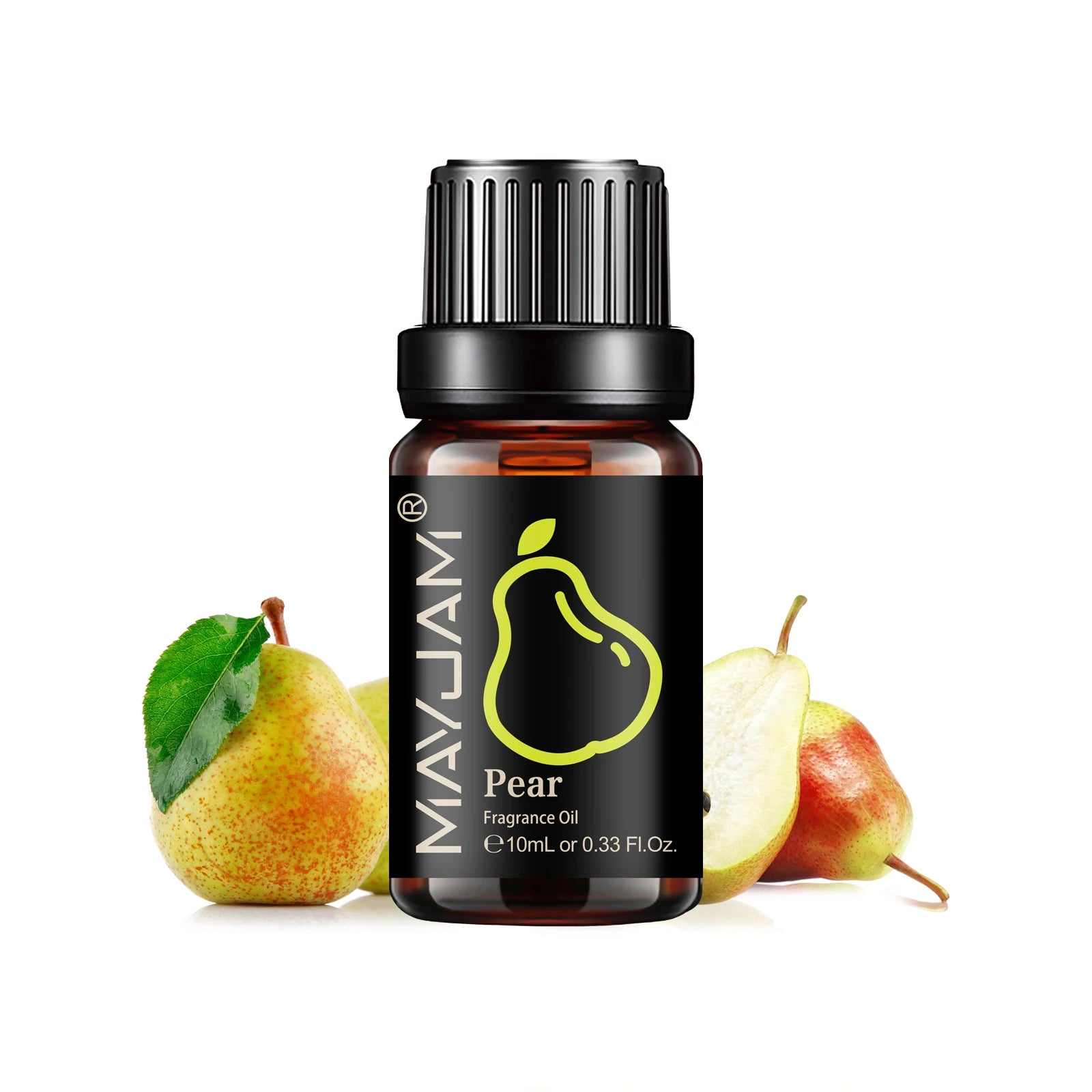 MAYJAM Fruit Fragrance Oil 10ml (0.34 fl oz) – Cherry Banana Papaya Grape Litchi Guava Kiwifruit Pear Fig for Diffuser & Candle