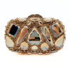 Red Crystal Rhinestone Clutch - Bridal Evening Minaudiere Handbag for Wedding & Party