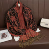 Cashmere-Feel Pashmina Shawl – Women's Warm Winter Scarf Wrap, 70 x 190 cm (27.6 x 74.8 in)