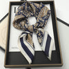 Satin Square Scarf 70cm (27.6 in) Silk-Look Polyester Neck & Hair Tie Bandana for Women Floral Headscarf Hijab