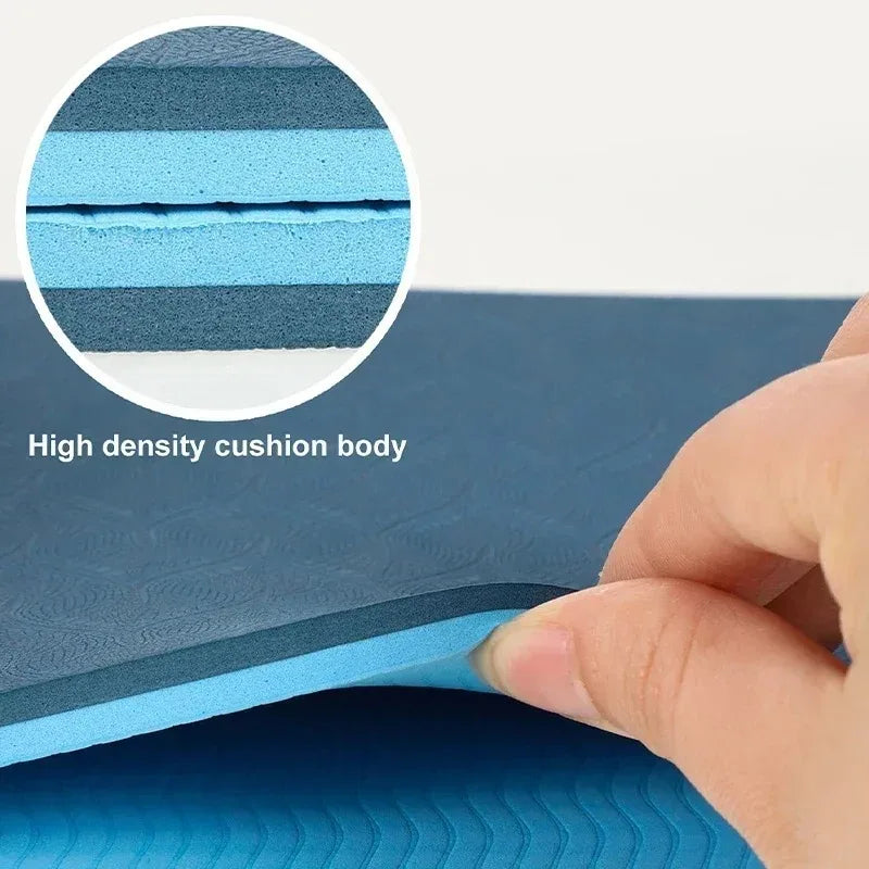 2-Pack TPE Yoga Support Pads 34 x 17 x 0.8 cm (13.4 x 6.7 x 0.3 in) – Anti-Slip Knee & Exercise Mat Pads