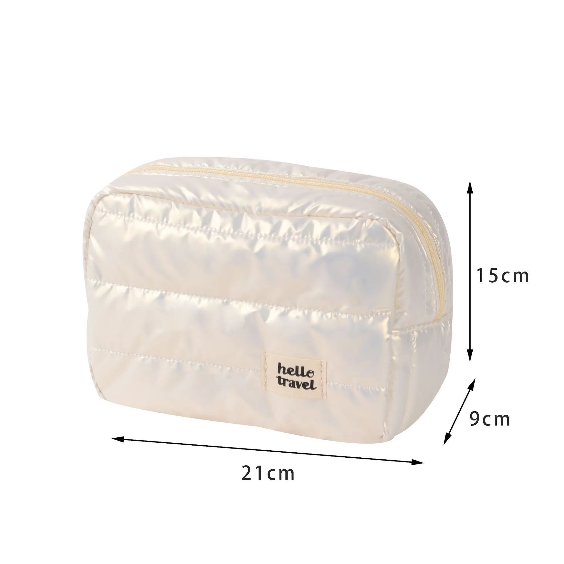 Large Capacity Waterproof Travel Makeup Bag Portable Multifunctional Cosmetic & Toiletry Organizer