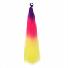 WIGSIN 26-Inch (66 cm) Synthetic Ponytail Extension – Long Yaki Straight Ombre with Elastic Tie