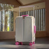 Aluminum Frame Rolling Luggage with Wide Handle, 360-Degree Silent Colorful Spinner Wheels and TSA Lock — 20/24/26/28 Inch (35–77 cm) Trolley Suitcase