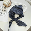 Floral Triangle Scarf for Women - Versatile Neck Shawl, Head Wrap & Bandana, 31.5–39.4 in (80–100 cm), Polyester