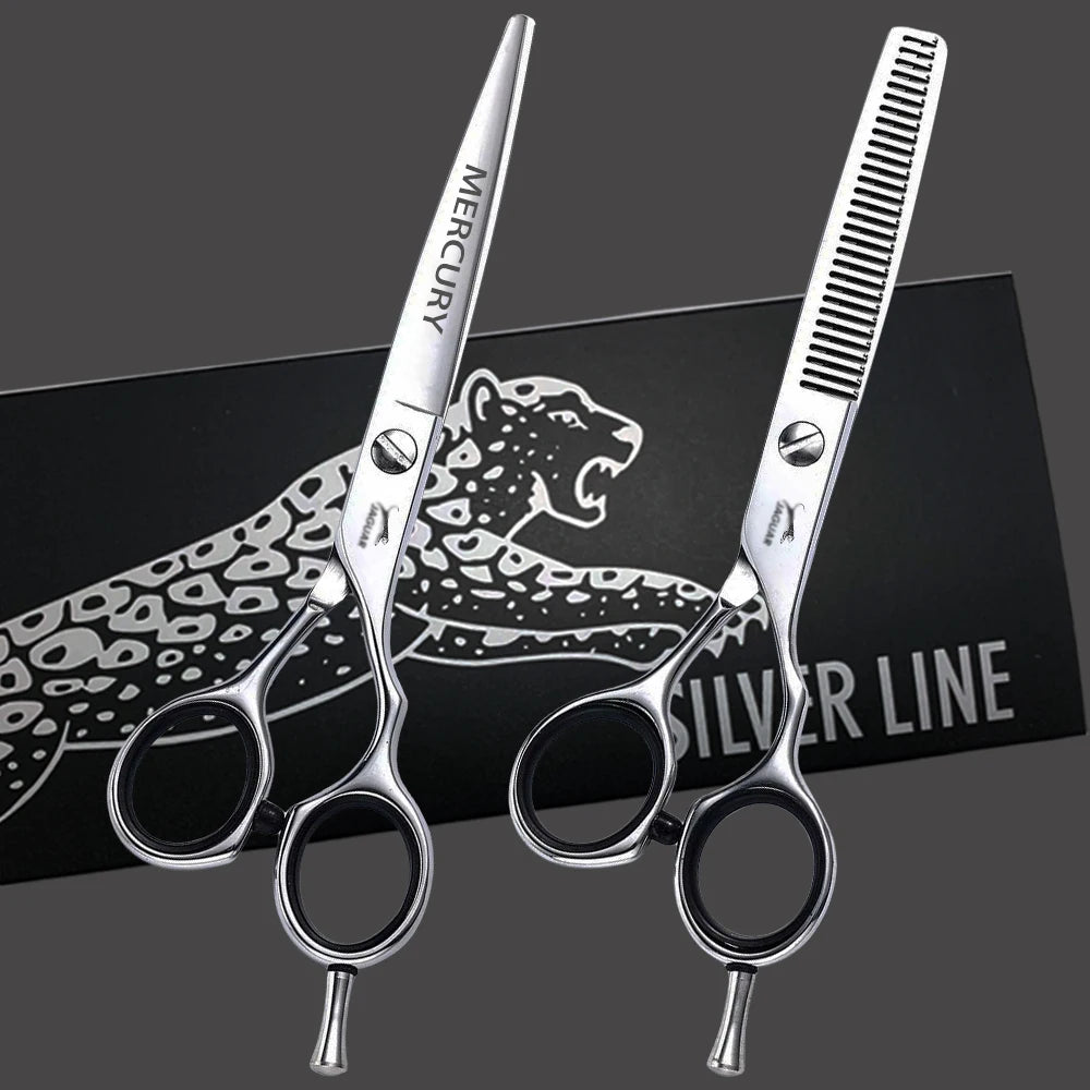 CIBO Professional Hair Scissors Set — 5.5, 6.0, 6.5, 7.0 in Cutting & Thinning Salon Shears