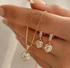 Dainty Pearl Necklace & Dangle Earrings Set for Women – Classic Pendant Jewelry for Everyday and Party Wear