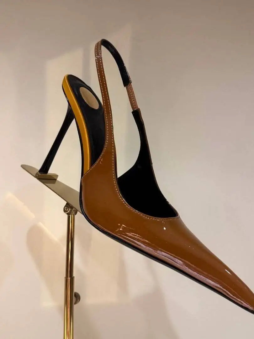 Women's Slim-Fit Pointed High Heel Sandals – 10 cm (4 in) Stiletto Party & Wedding Heels