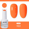 Glitter Gel Nail Polish 15ml Soak-Off UV/LED Base & Top Coat, 321 Colors