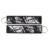 Anime Embroidered Keychain Double-Sided Key Fob 3 x 13 cm (1.2 x 5.1 in) for Backpacks Cars Motorcycles Gift