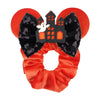 Disney Mouse Ears Sequin Velvet Bow Elastic Headband 4 in (10 cm) – Women's & Girls Party Hair Accessory