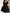 Plus Size Square Neck Polka Dot Belted A-Line Dress with Puff Sleeves High-Waist Summer Dress