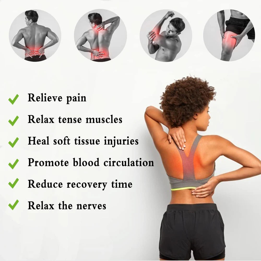 1-Pack Wooden Massage Roller - Handheld Trigger Point Massager for Neck, Back, Shoulders, Arms & Legs