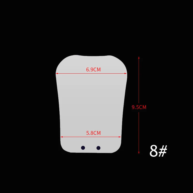 Stainless Steel Intraoral Dental Photography Mirror - Double‑Sided Autoclavable Reflector for Dentists & Orthodontics