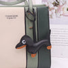 Dachshund PU Leather Dog Keychain Puppy Pendant Keyring Bag Charm for Women Valentine Gift