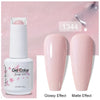 Top & Base 15ml (0.5 fl oz) Gel Nail Polish – Semi-Permanent UV/LED Soak-Off Base Coat and Top Coat, Long-Lasting Manicure