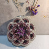 Floral Rhinestone Minaudiere Evening Clutch Rose Crystal Bridal Wedding Party Bag