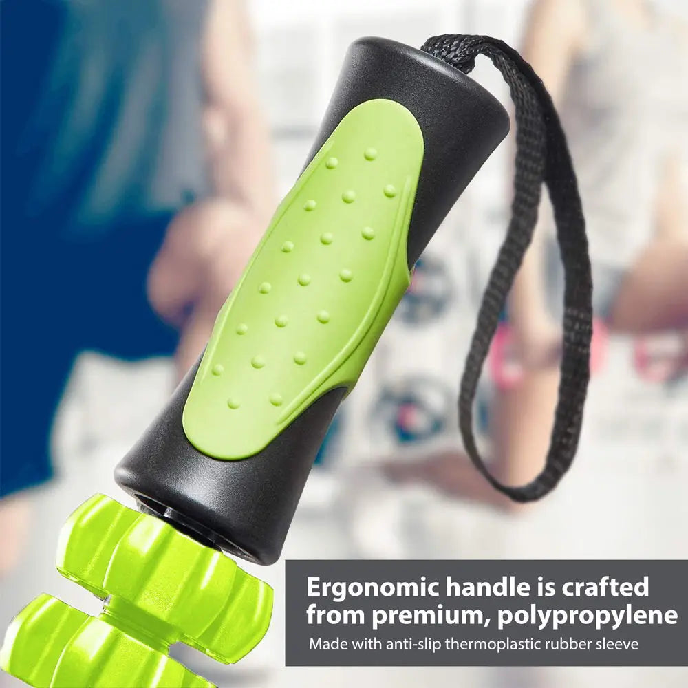 Muscle Roller Massage Stick 44 cm (17.3 in) - Deep Tissue Body Massager for Soreness, Cramp Relief & Recovery