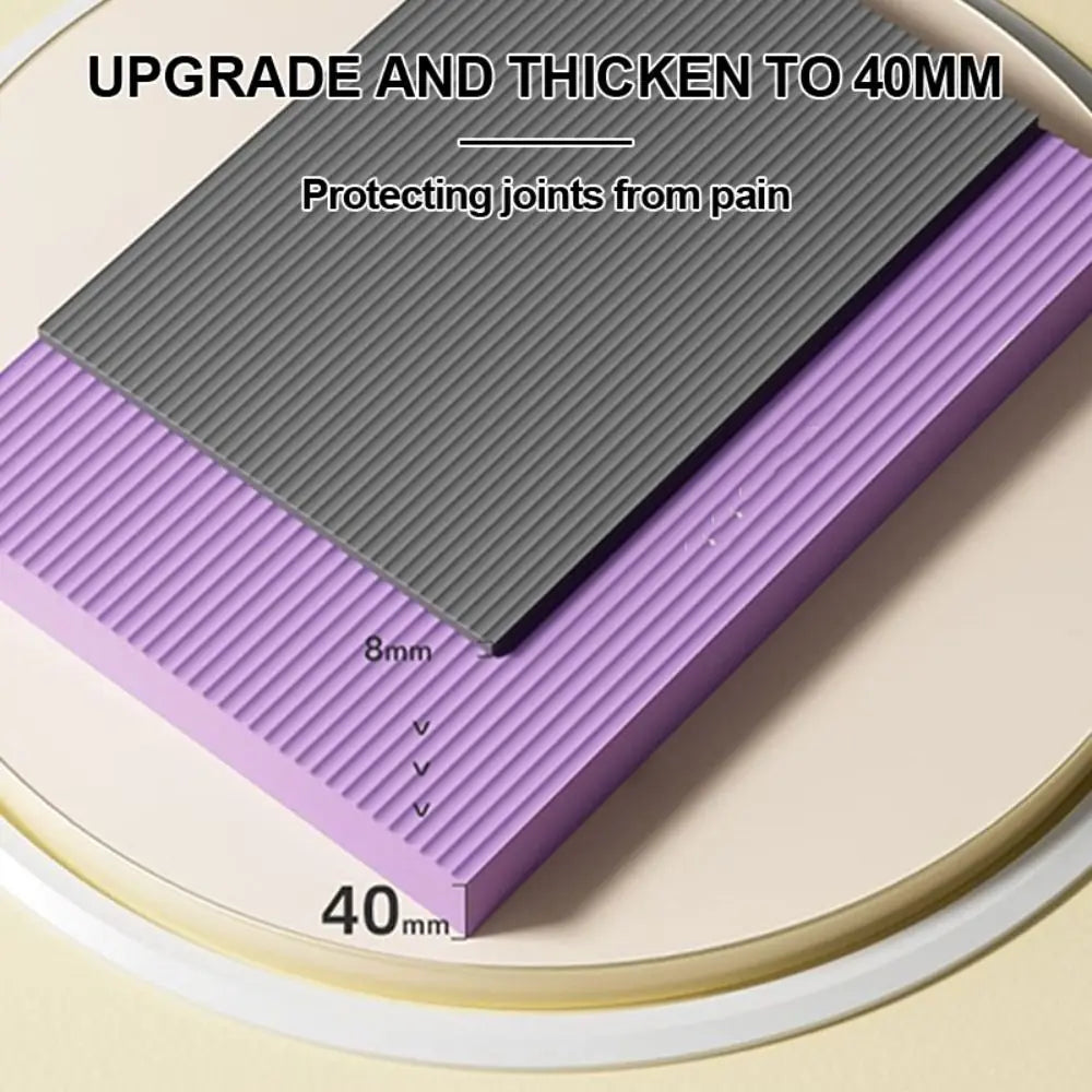 Non-Slip NBR Balance Pad – 44×30 cm (17.3×11.8 in) Foam Stability Cushion for Yoga, Core Strength & Ankle/Knee Support (2 cm & 4 cm)