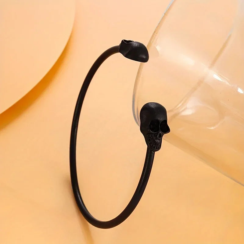 Vintage Ethnic Carved Floral Zirconia Inlaid Adjustable Open Cuff Bracelet - Unisex Party Jewelry