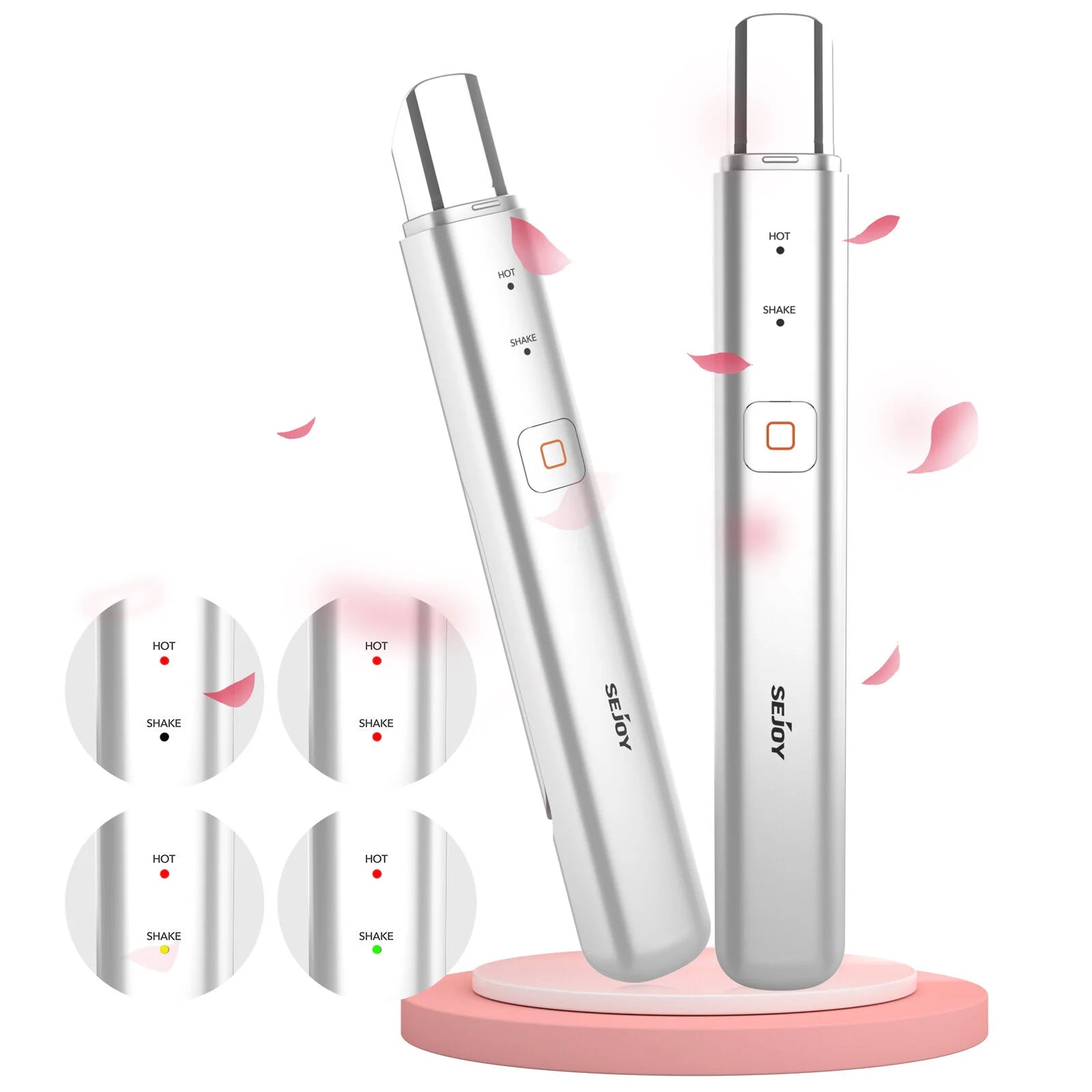 SEJOY Heated Eye Massager with Warm Vibration for Dark Circles, Puffiness & Eye Care Gifts