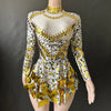 High-Stretch A-Line Summer Dress for Women — Long Sleeve Elegant Evening & Party Dress
