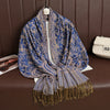 Cashmere-Feel Pashmina Shawl – Women's Warm Winter Scarf Wrap, 70 x 190 cm (27.6 x 74.8 in)
