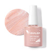 Hema-Free TPO-Free Gel Nail Polish 7.5ml, Glitter Jelly & Nude Shades, Soak-Off UV/LED Full Coverage French