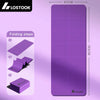Foldable TPE Yoga Mat 4mm - 183 x 61 cm (72 x 24 in) Portable Travel Exercise & Pilates Mat