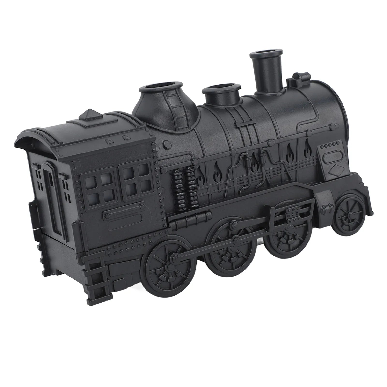 300ml Essential Oil Diffuser Humidifier with Remote – Train-Shaped Aromatherapy Cool Mist, 2 Light Modes, 100–240V for Bedroom & Office