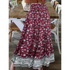 Women's Plus Size High-Waisted Casual Maxi Skirt (1XL-5XL)
