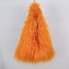 Women's Faux Fur Plush Drawstring Bucket Bag - Y2K Furry Shoulder & Crossbody Tote, 30 x 25 x 52 cm (11.8 x 9.8 x 20.5 in)