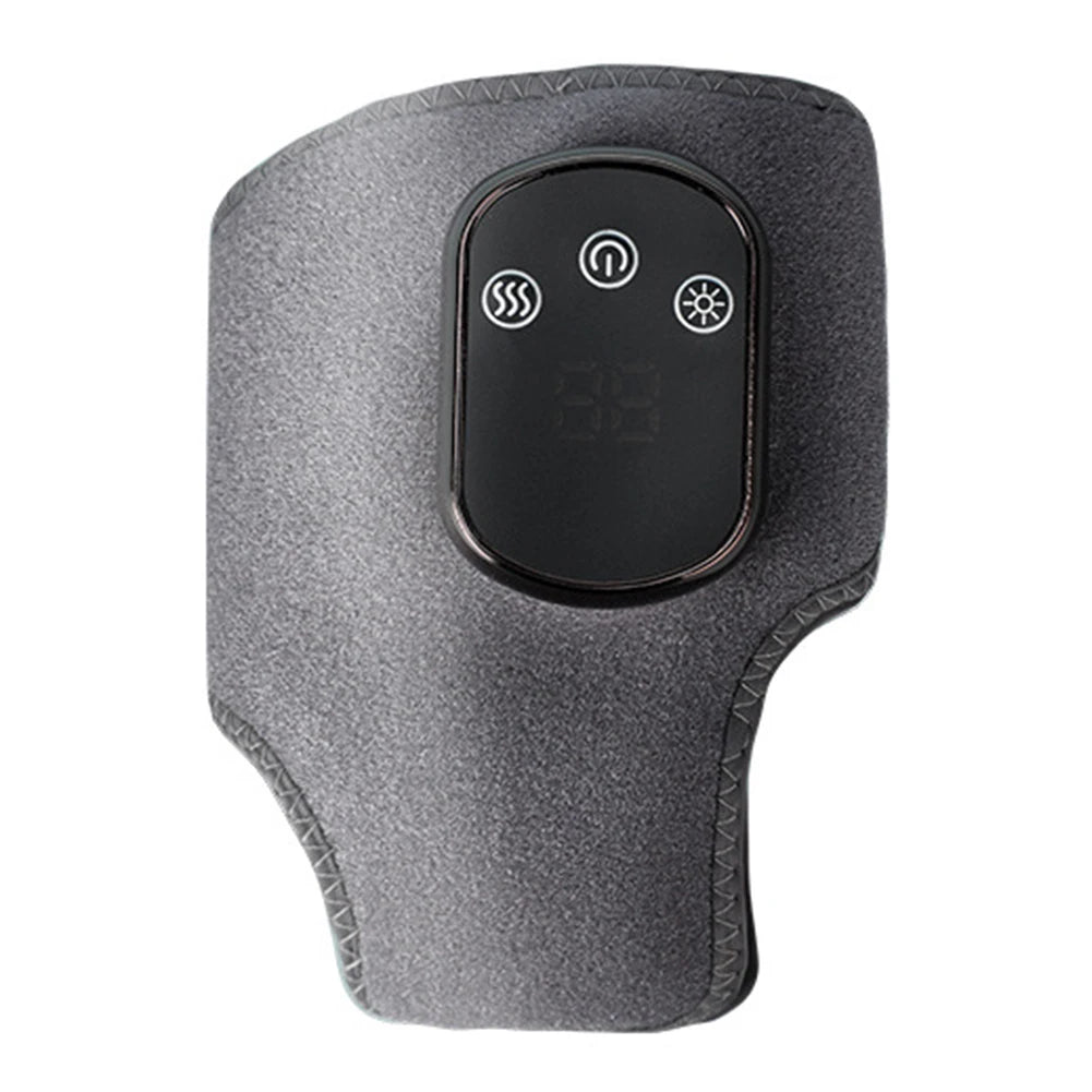 Cordless Heated Foot Revive Massager — 3 Vibration Modes & 5 Heat Levels for Plantar Fasciitis and Achilles Tendon Relief