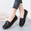 Women's Slip-On Loafers PU Moccasin Flats, Casual Boat Shoes — Round Toe, Sizes to EU 45 / US 12